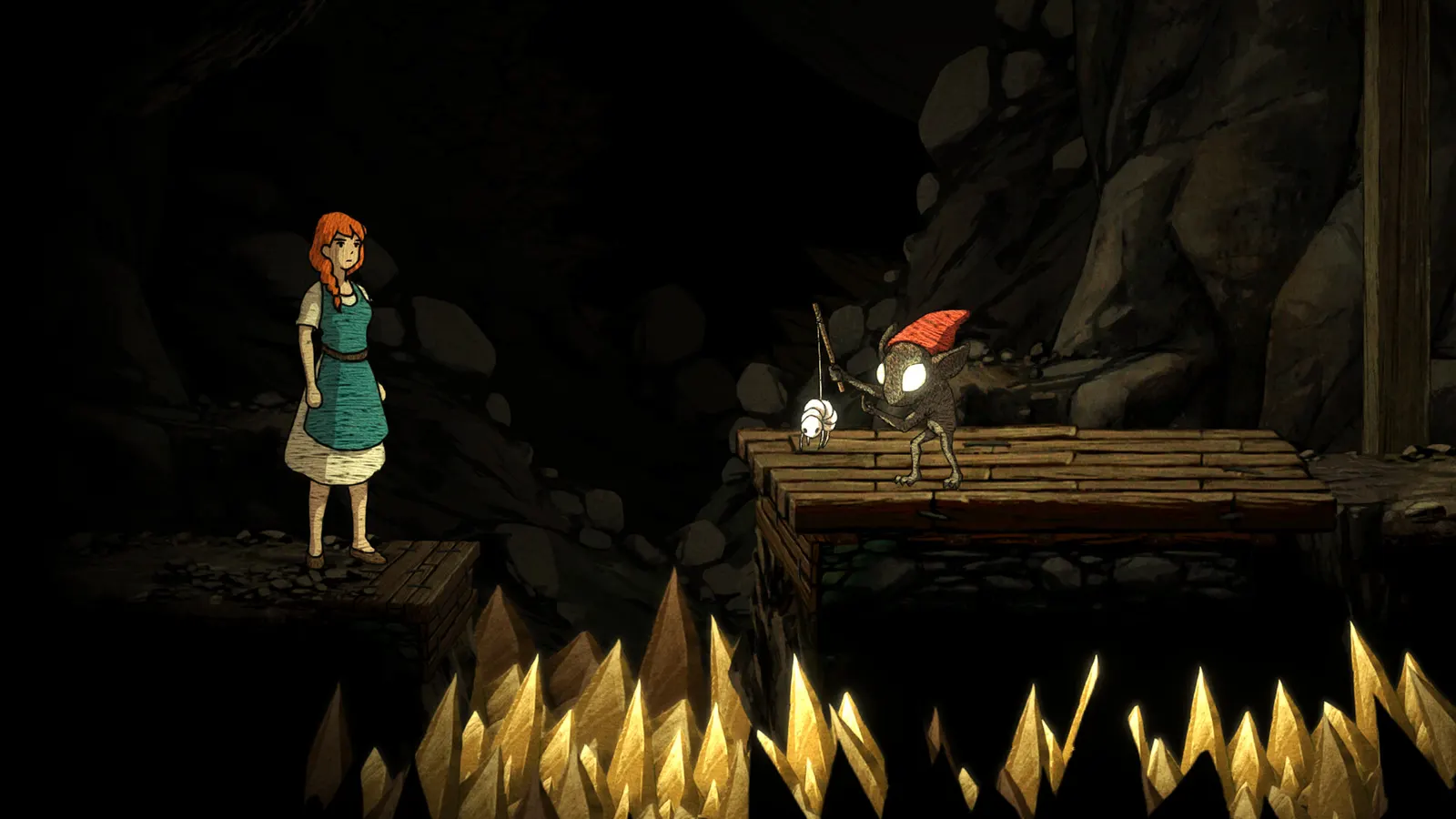 Scarlet Deer Inn dark exploration moment